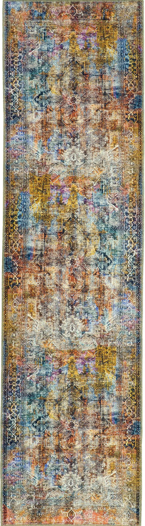LÖPARE Bidjar antique  - multicolor, Trend, textil (80/300cm) - Novel