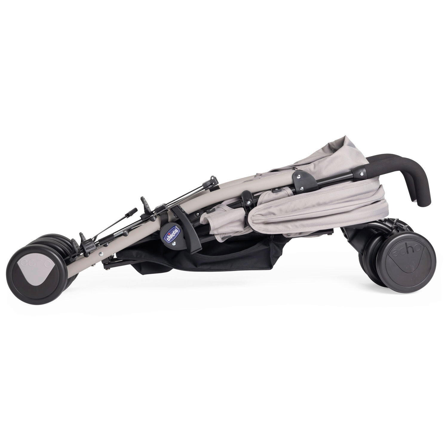 BUGGY Echo Lite  - Grau, Basics, Textil/Metall (47/106/84cm) - Chicco