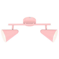 DECKENSTRAHLER 42/10/18 cm   - Pink, Trend, Metall (42/10/18cm)
