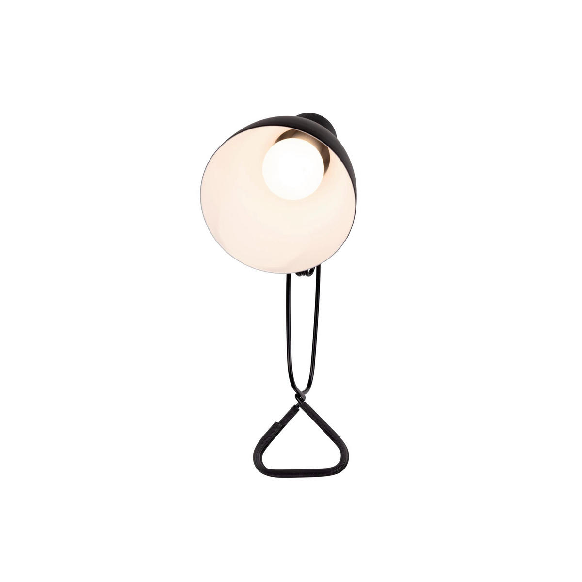 KLEMMLEUCHTE 17/10,5/28 cm   - Schwarz, KONVENTIONELL (17/10,5/28cm) - Näve