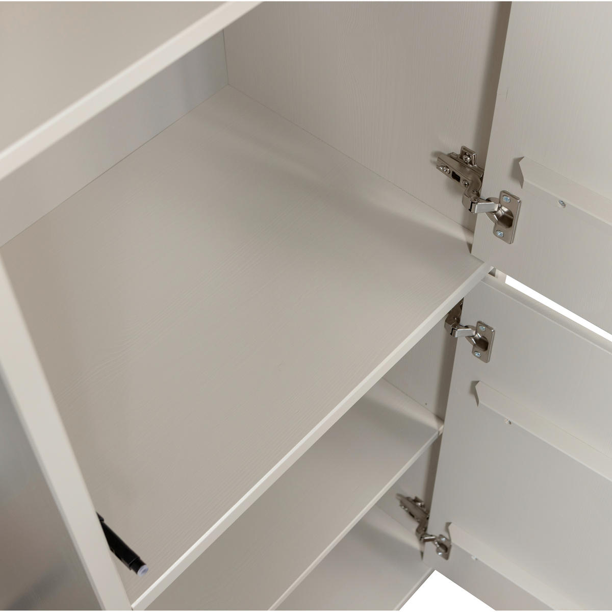 MEHRZWECKSCHRANK 55/215/40 cm  in Grau  - Grau, Design, Holz (55/215/40cm) - Livetastic