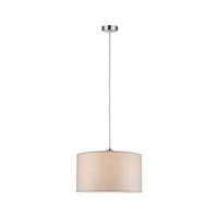 HÄNGELEUCHTE TESSA 45/110 cm   - Creme, Design, Textil/Metall (45/110cm) - Paulmann