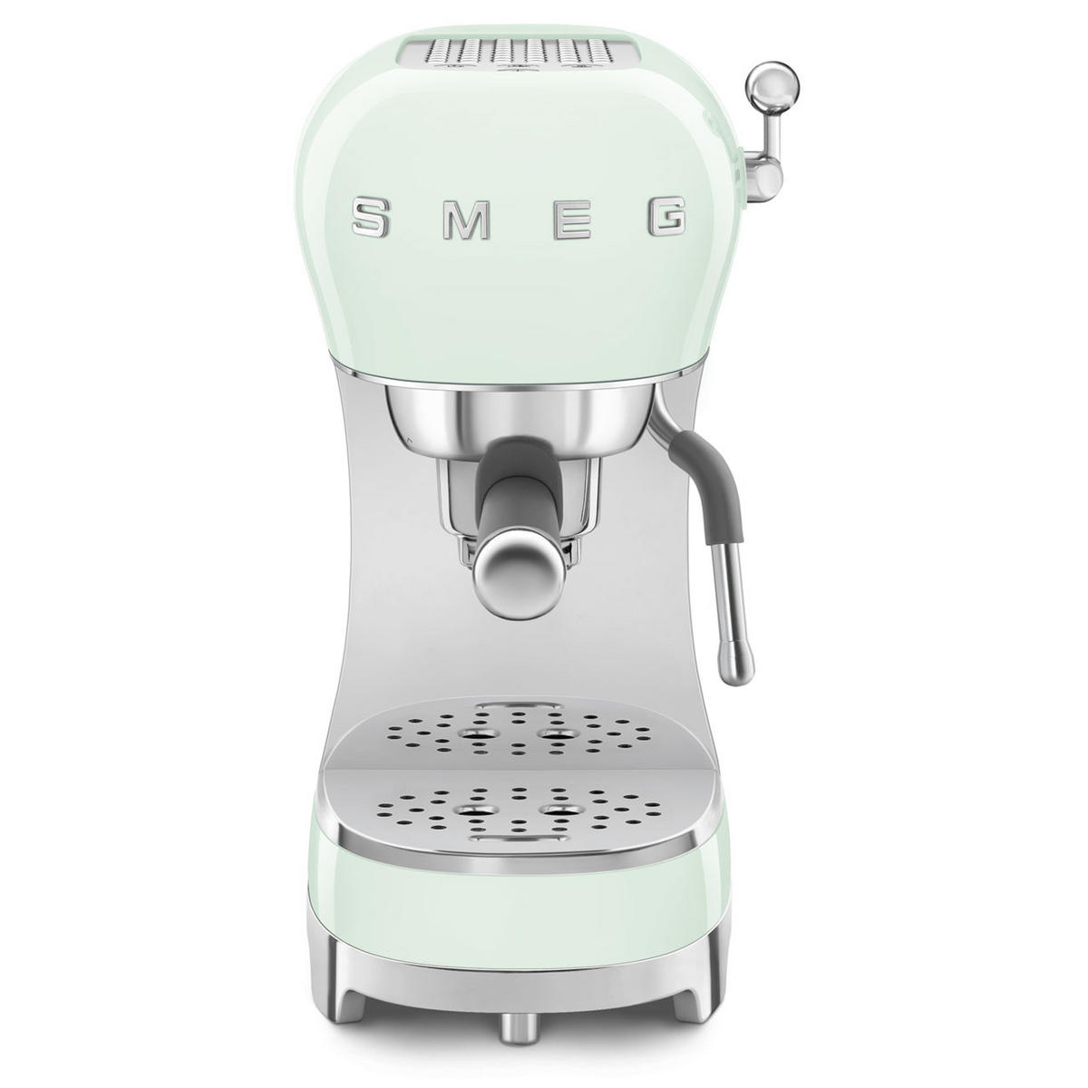 ESPRESSOMASCHINE 50´s Style  - Pastellgrün, Design, Kunststoff/Metall (14,9/33/32,9cm) - SMEG