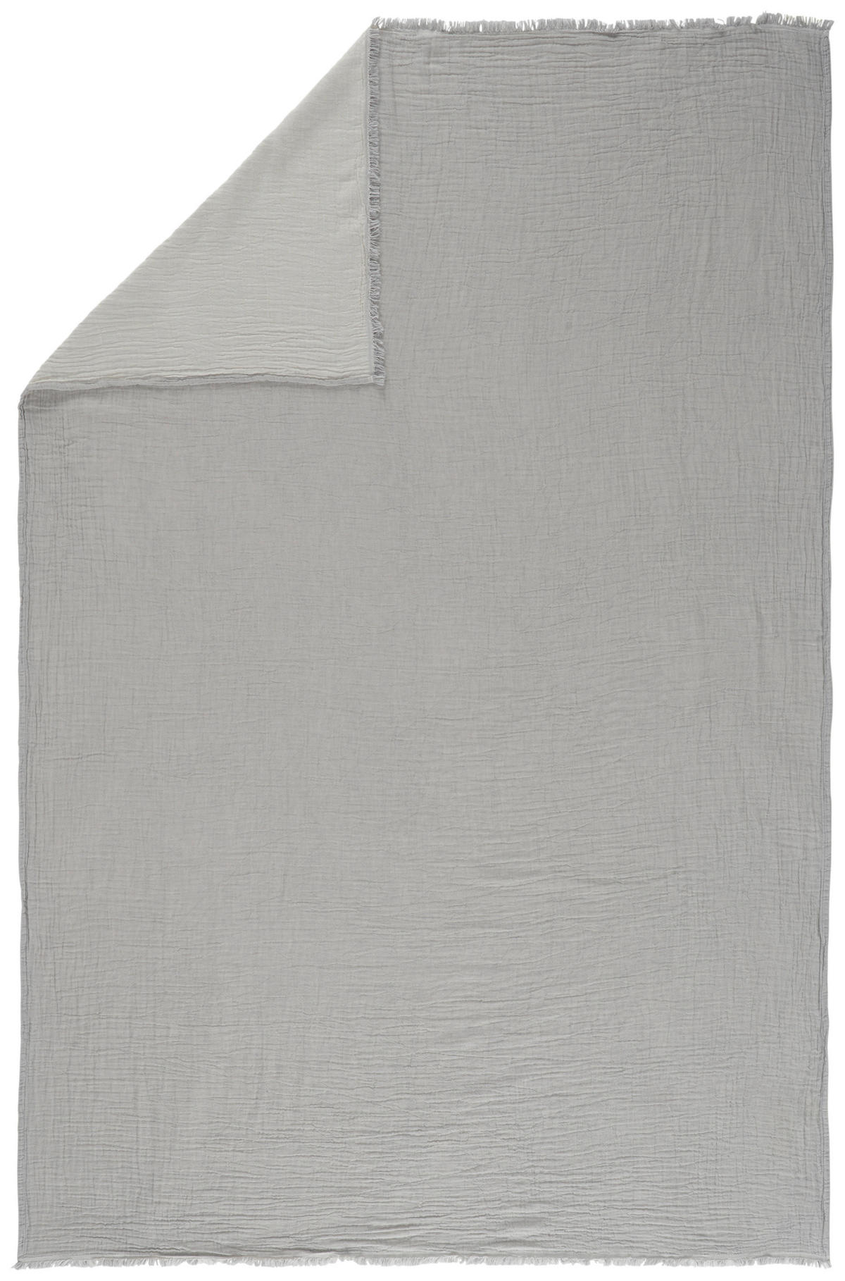 WOHNDECKE Musa 150/200 cm  - Naturfarben/Grau, KONVENTIONELL, Textil (150/200cm) - Ambiente