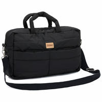 WICKELTASCHE  - Schwarz, Basics, Textil (43/28/14cm) - Fillikid