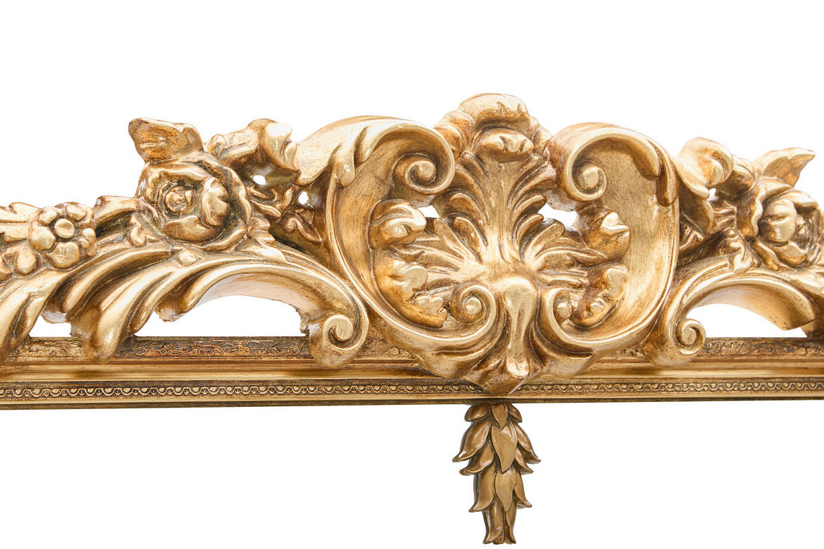 WANDSPIEGEL 154/236/9 cm    in  - Goldfarben, Design, Glas/Holz (154/236/9cm) - Novel