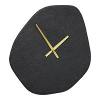 WANDUHR Vienna Schwarz 38/45/3,5 cm  - Schwarz, Basics, Stein (38/45/3,5cm)