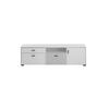 LOWBOARD  in 150/44/42 cm  - Schwarz/Weiß, Design, Holzwerkstoff/Kunststoff (150/44/42cm) - MID.YOU