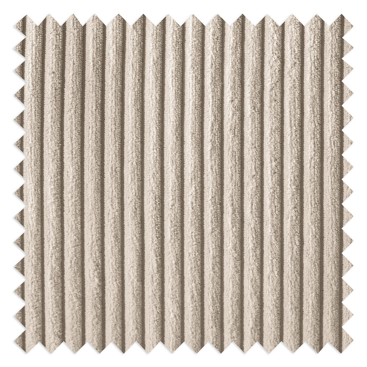 ECKSOFA Cord Hellgrau  - Hellgrau/Schwarz, Design, Textil/Metall (238/166cm) - Livetastic