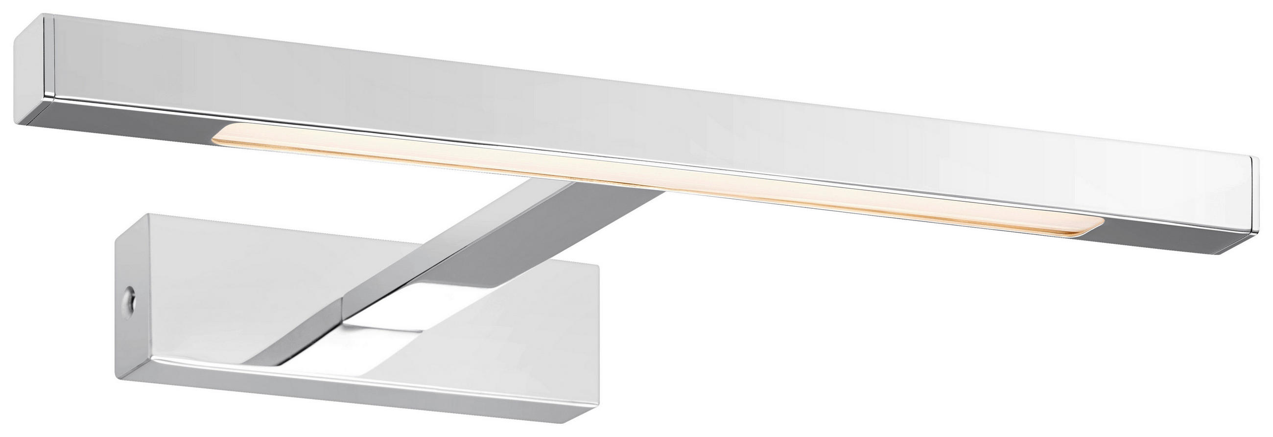 LED-WANDLEUCHTE NEPTUNUS 38/5/25 cm   - Chromfarben, Basics (38/5/25cm) - Markslöjd