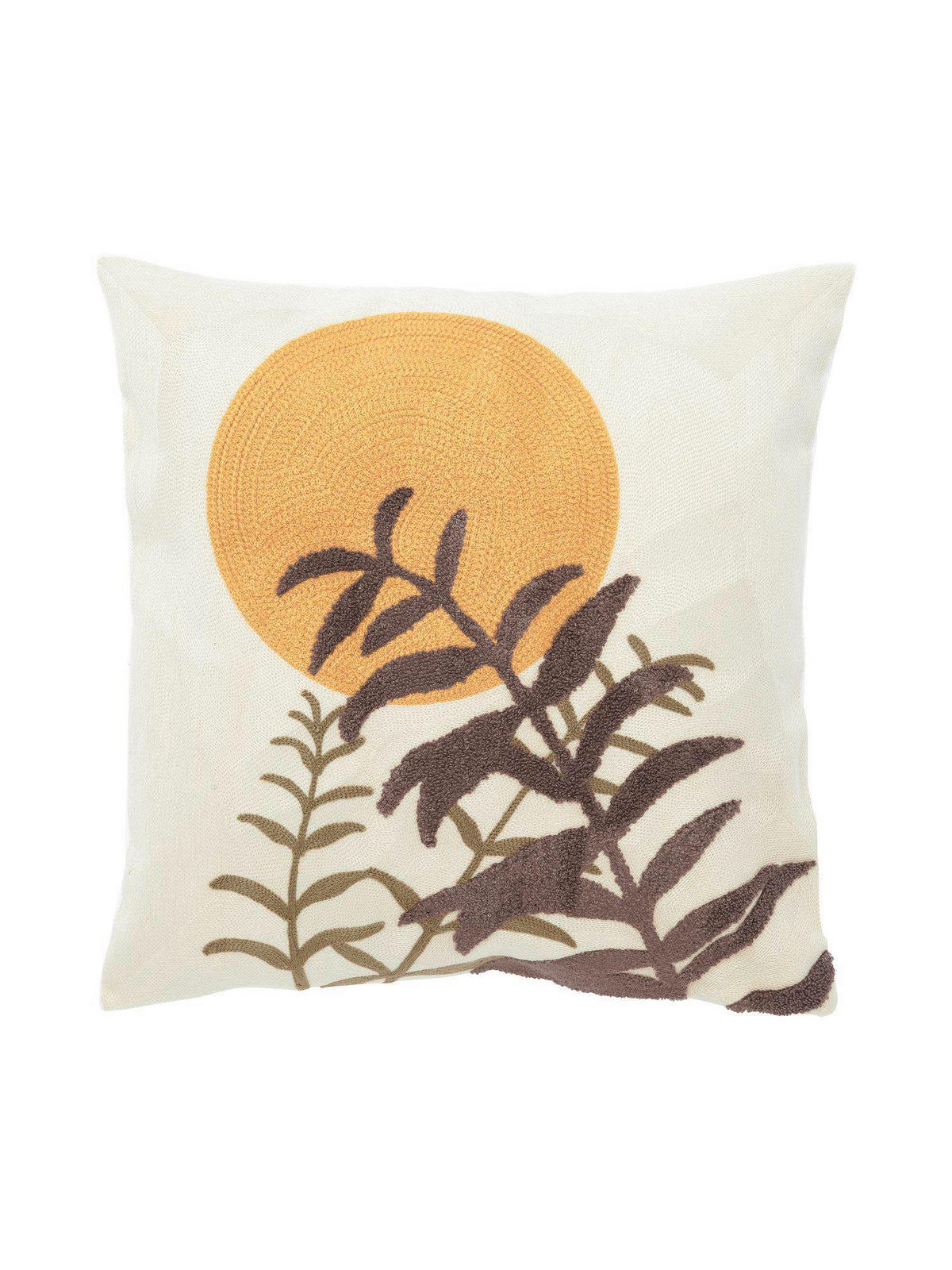 KISSENHÜLLE Zen 45/45 cm  - Gelb, Design, Textil (45/45cm) - Svanefors