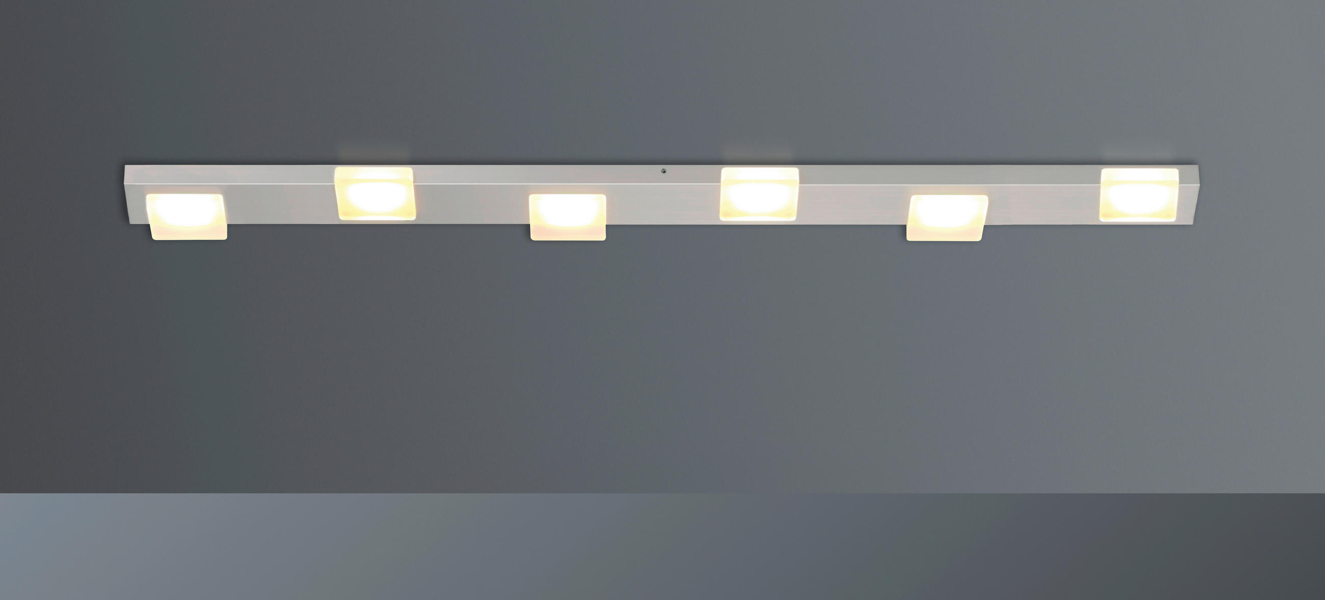 Thumbnail - Bopp Led-Deckenleuchte, Grau, Metall, 12x3x115 cm, Made in Germany, Lampen & Leuchten, LED Beleuchtung, LED-Deckenleucht...