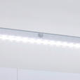 KLEIDERSTANGE mit Beleuchtung System Unit Alufarben  - Alufarben, Metall (87,1cm) - Hom`in