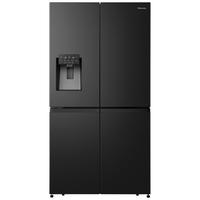 MULTI-DOOR 91,4/178,5/72,5 cm RQ760N4SBFE  - Schwarz, Basics, Glas/Kunststoff (91,4/178,5/72,5cm) - Hisense