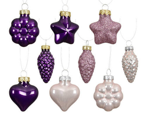 CHRISTBAUMANHÄNGER  - Basics (2,00/4,00/4,00cm)