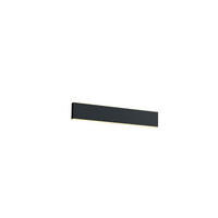 AKKU-WANDLEUCHTE - Schwarz, Design, Metall (14/2,7cm) - Hell