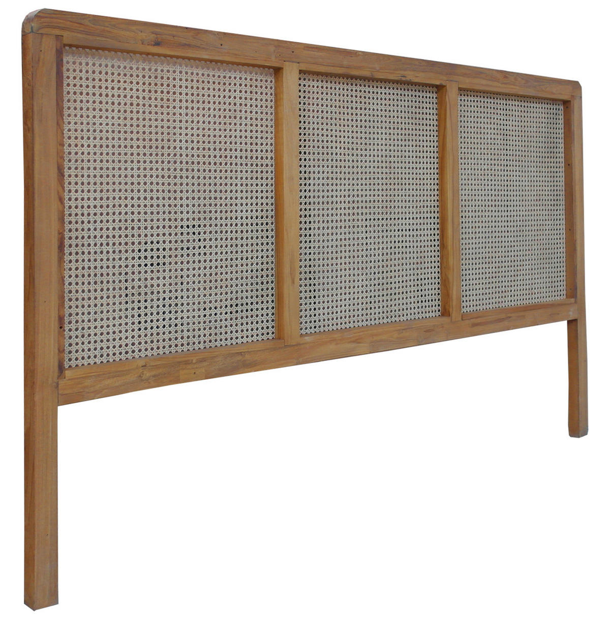 KOPFTEIL 220/120/4 cm  - Naturfarben, Basics, Holz (220/120/4cm) - Livetastic