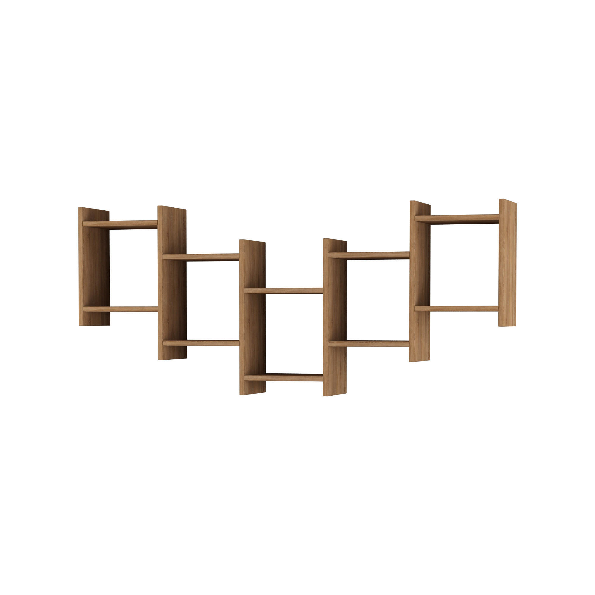 WANDREGAL Eichefarben  - Eichefarben, Design, Holzwerkstoff (151/64/20cm) - Livetastic