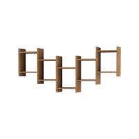 VÄGGHYLLPLAN 151/64/20 cm  - ekfärgad, Design, trämaterial (151/64/20cm) - Livetastic