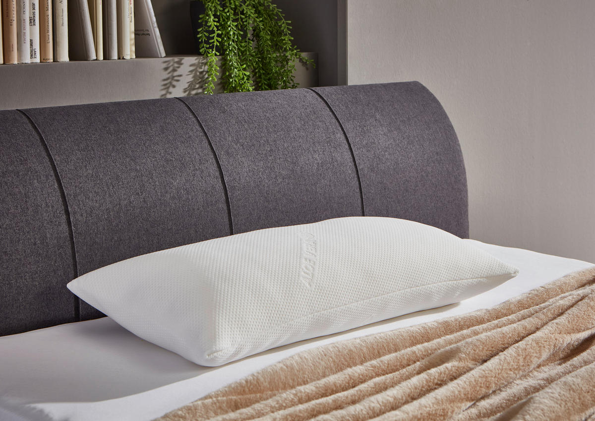 KOPFKISSEN 80/40 cm  - Weiß, Basics, Textil (80/40cm) - Boxxx