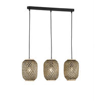 HÄNGELEUCHTE 69/17/150 cm  - Natur (69/17/150cm) - Fischer & Honsel