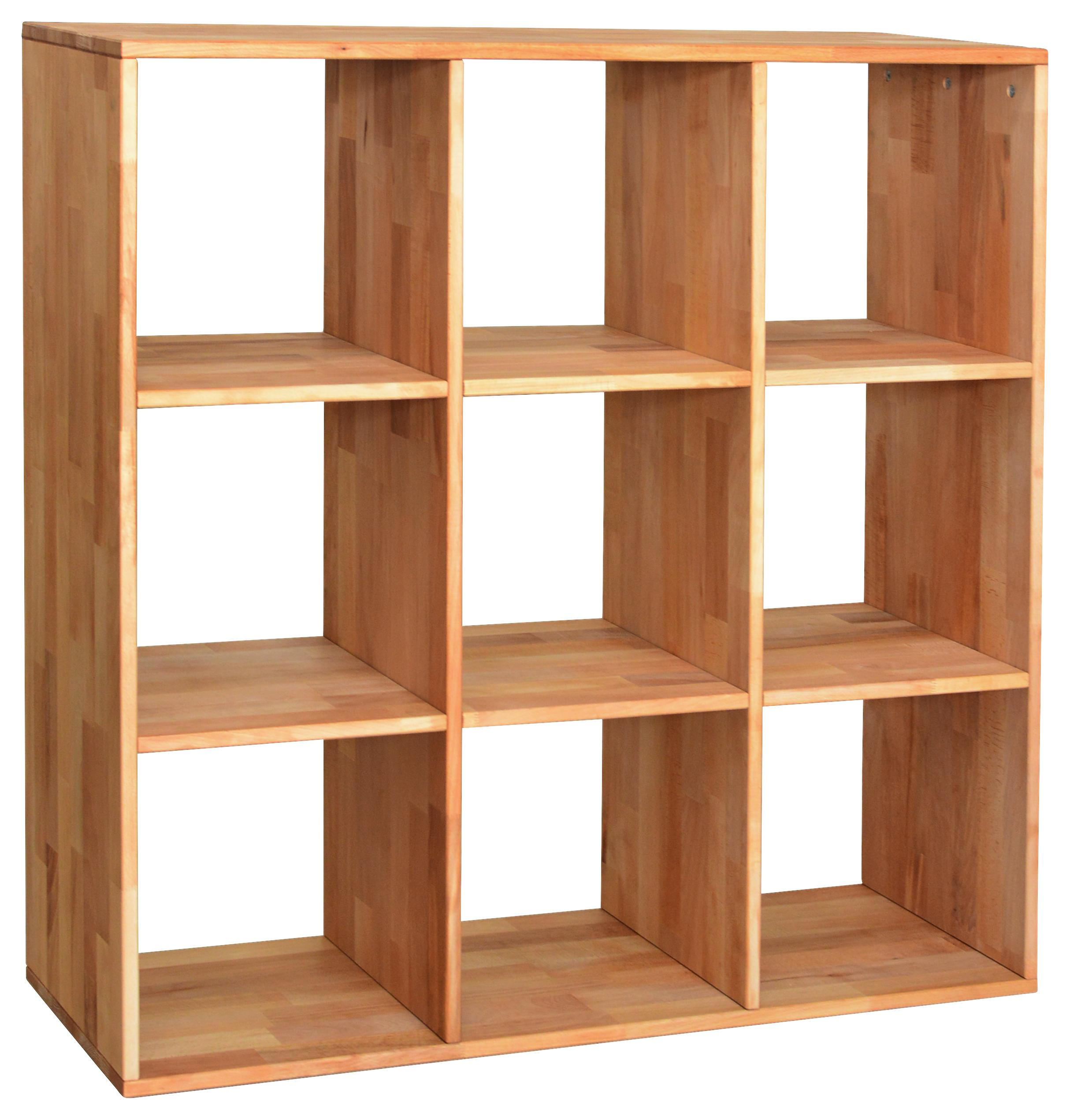 Regal 112/112/35 cm Buchefarben