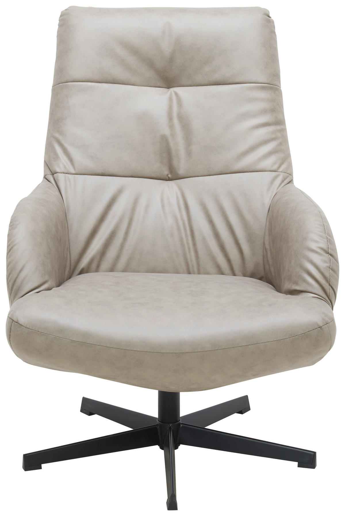 POČIVALNIK,  siva, črna kovina, tekstil - siva/črna, Design, kovina/tekstil (70/98/85cm) - Hom`in