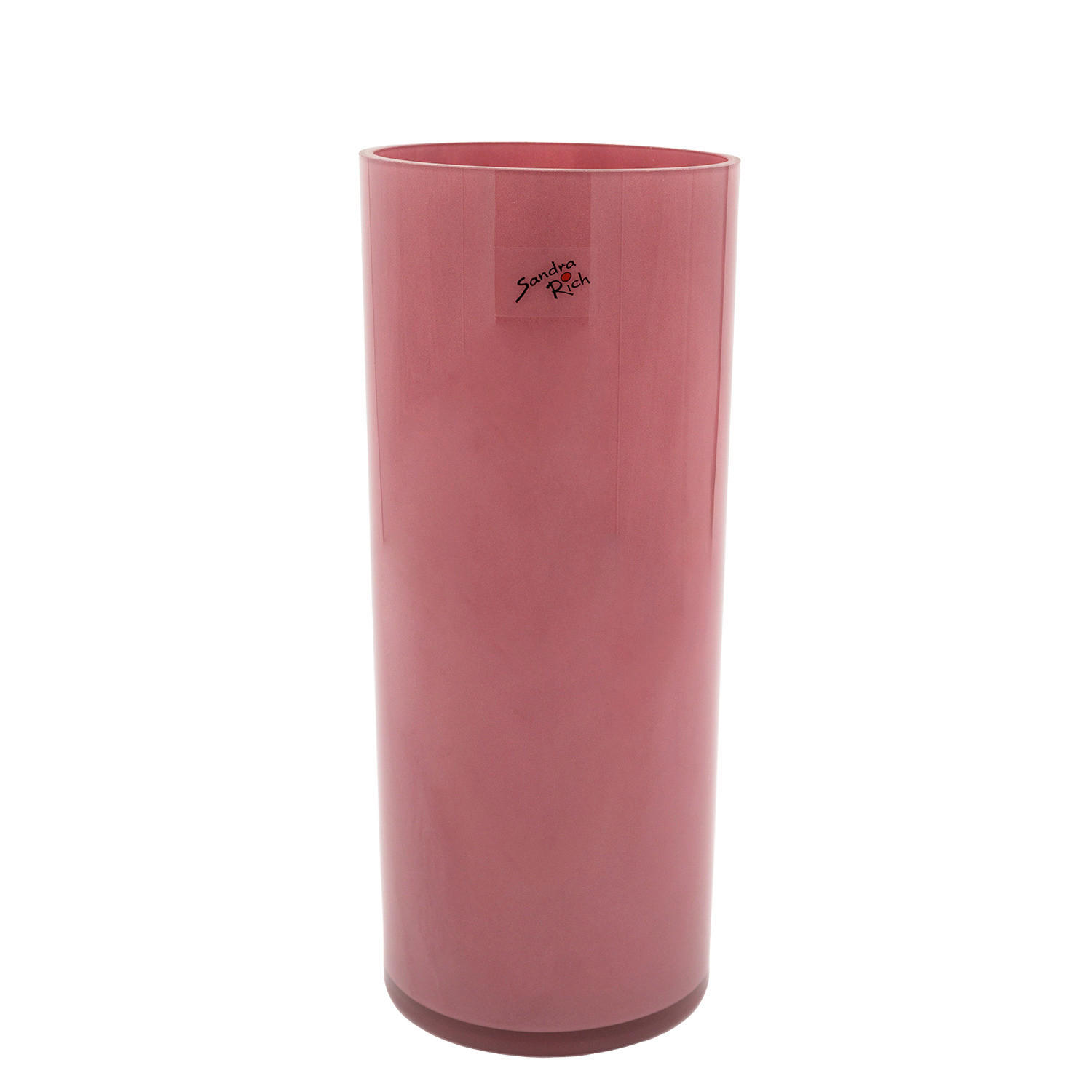VASE  - Rosa, Basics, Glas (12/29cm)