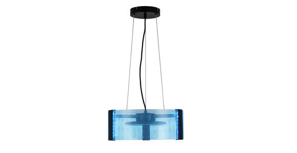 LED-HÄNGELEUCHTE 40/120 cm - Transparent/Schwarz, Design, Kunststoff/Metall (40/120cm) - Novel