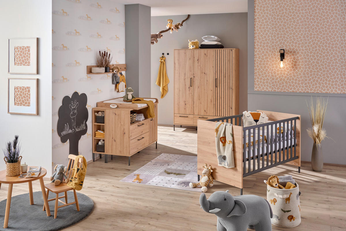 SCHMUSEDECKE Safari  80/100 cm  - Multicolor, Trend, Textil (80/100cm) - Patinio