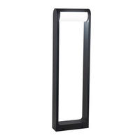 SPOLJNA PODNA SVETILJKA Wild  - tamnosiva/bela, Dizajnerski, metal/plastika (17.5/6,5/60cm)