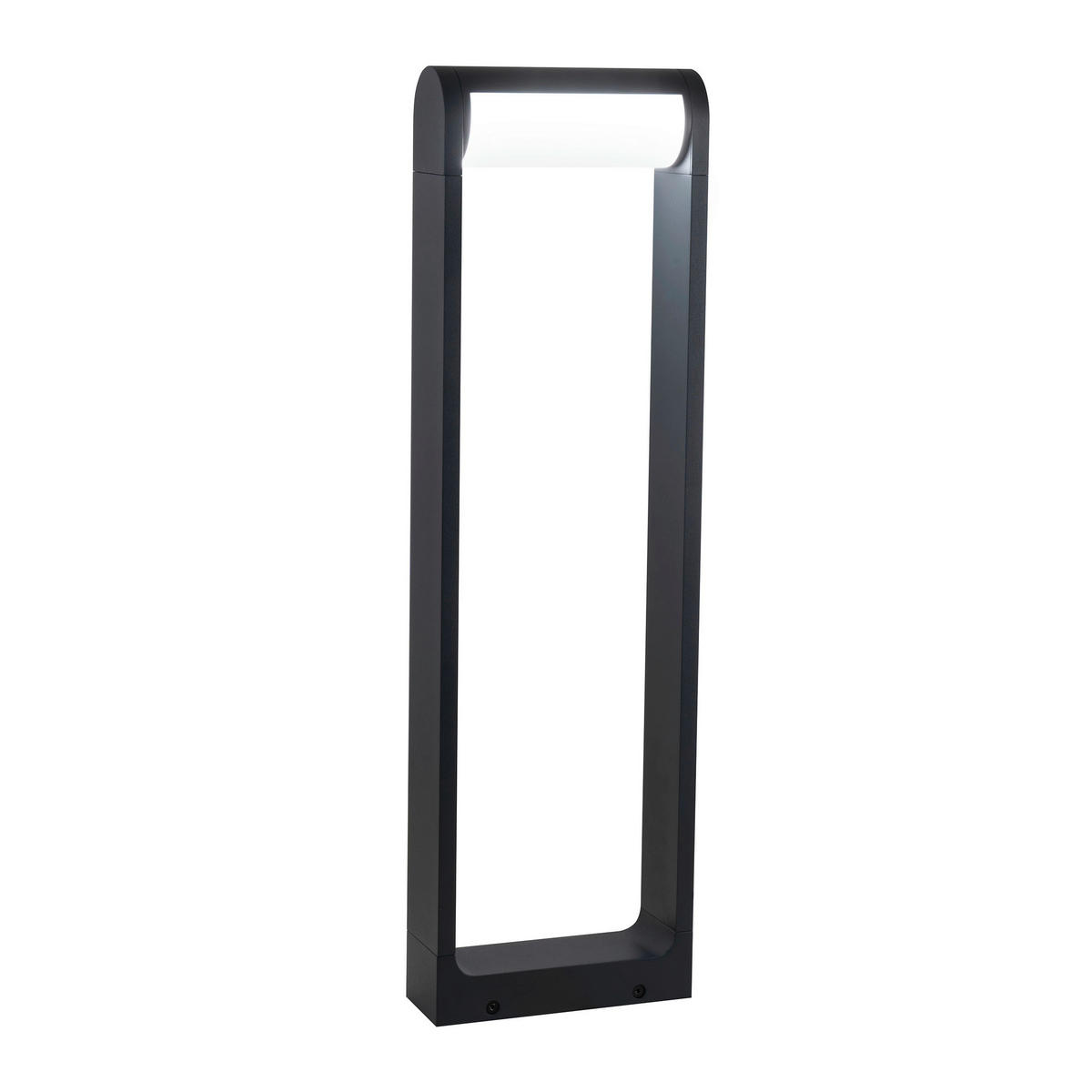 SPOLJNA PODNA SVETILJKA Wild  - tamnosiva/bela, Dizajnerski, metal/plastika (17.5/6,5/60cm)