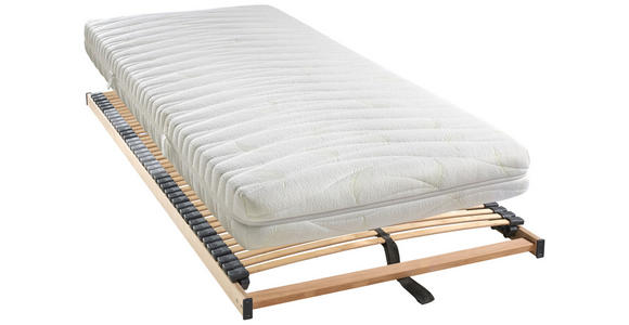MATRATZENSET 90/200 cm - Buchefarben, KONVENTIONELL, Holz (90/200cm) - Novel