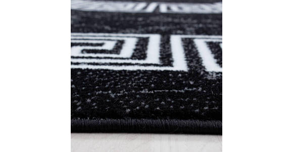 WEBTEPPICH 140/200 cm Plus Schwarz  - Schwarz, Basics, Textil (140/200cm) - Novel