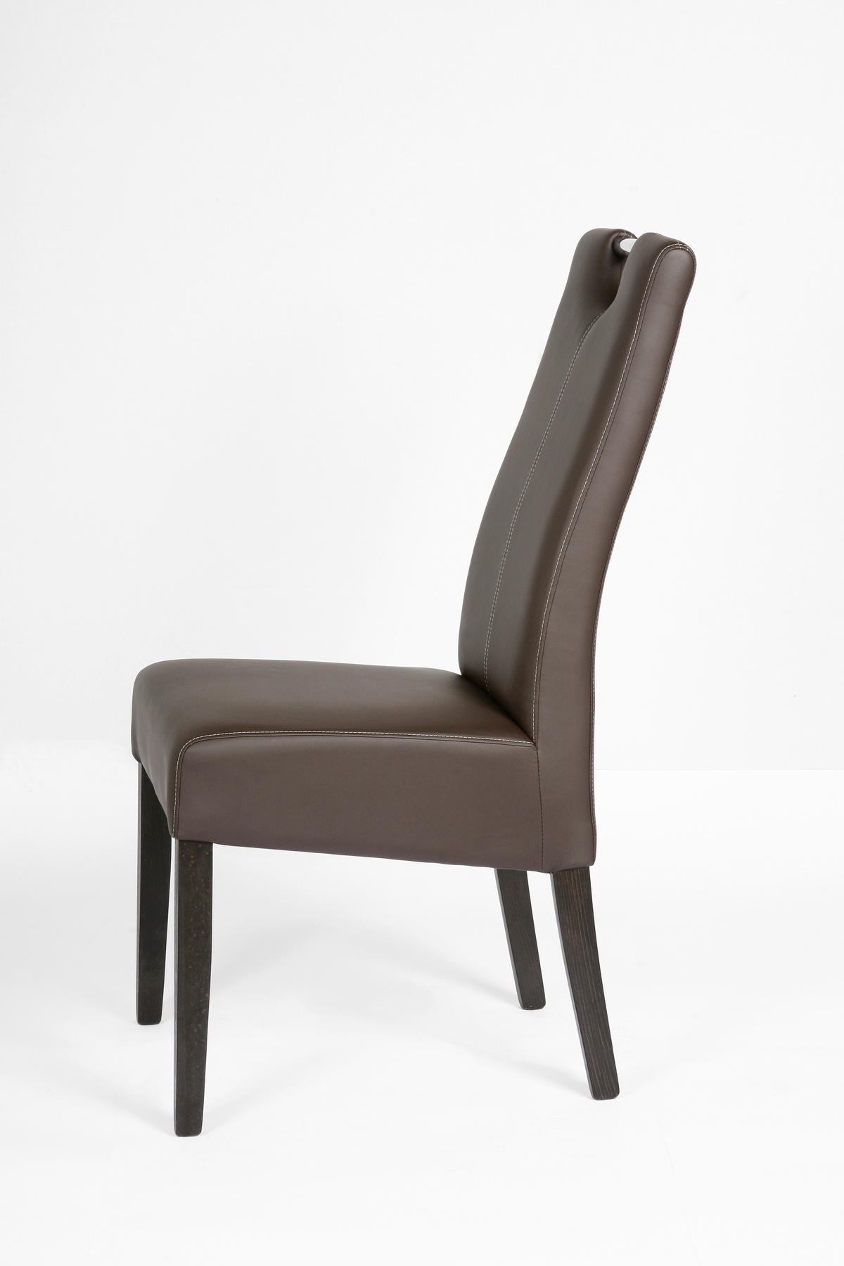 STOLICA  smeđa  tekstil, drvo      - wenge boje/smeđa, Konvencionalno, tekstil/drvo (47/105/64cm) - Boxxx