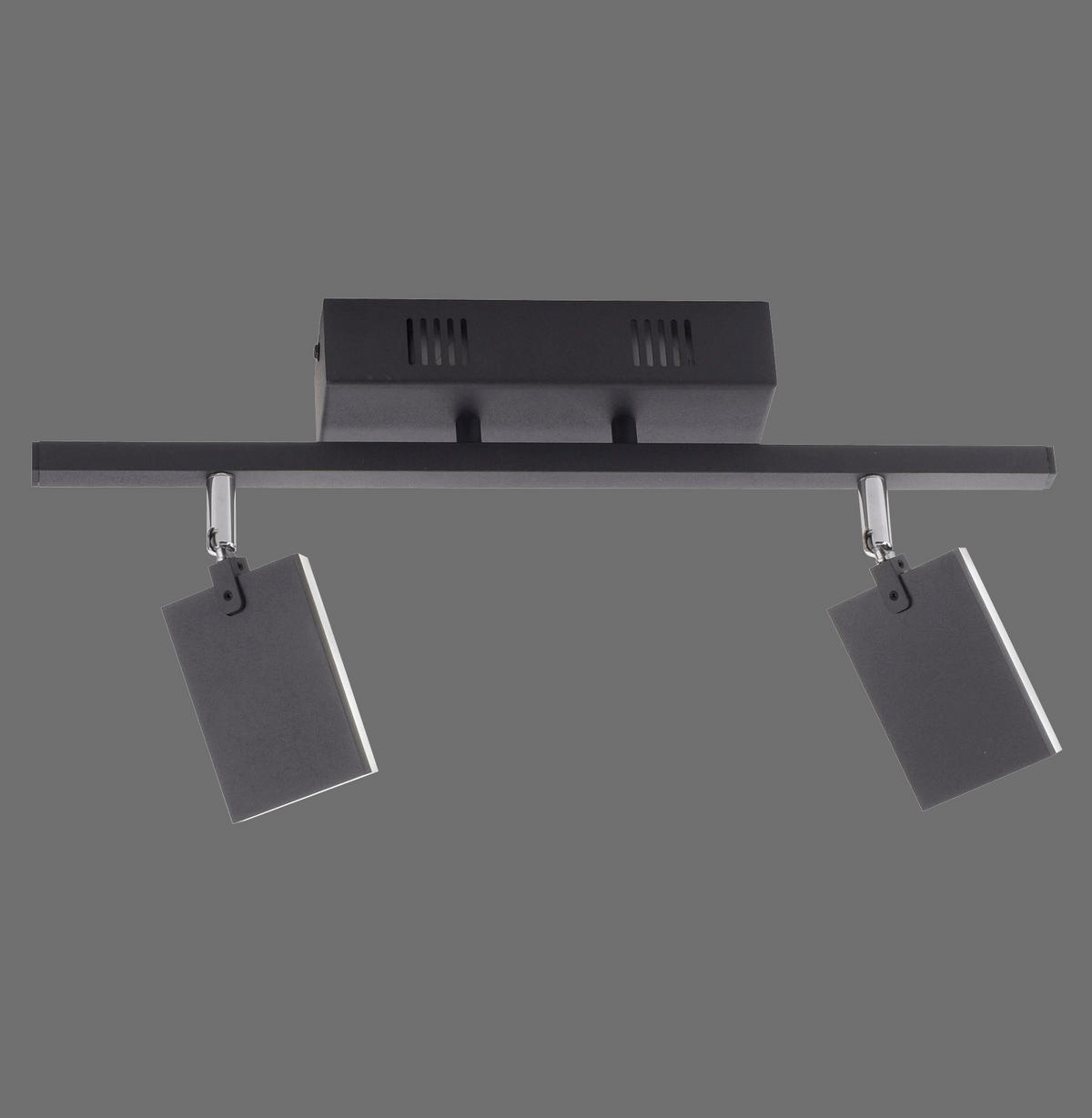 LED-STRAHLER PURE-MIRA 52,5/24/22,5 cm   - Schwarz, Design, Kunststoff/Metall (52,5/24/22,5cm) - Neuhaus PURE
