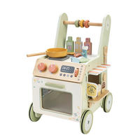 LAUFLERNWAGEN  - Hellrosa/Pastellgrün, Basics, Holz/Holzwerkstoff (32,2/35,8/48,5cm) - My Baby Lou