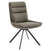 STUHL Mikrofaser Anthrazit, Grau  - Anthrazit/Grau, KONVENTIONELL, Textil/Metall (61/90/64cm) - Venjakob