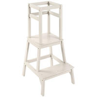 POMOĆNI STOLAC ZA DJECU  TOWER  - bež, Basics, drvo (42,3/50,4/91cm) - My Baby Lou
