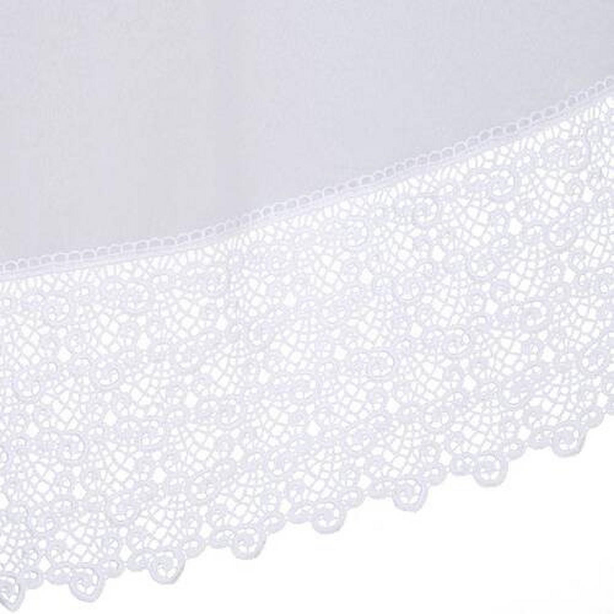 HOTOVÝ ZÁVĚS, poloprůhledné, 450/175 cm - bílá, Konvenční, textil (450/175cm) - Esposa
