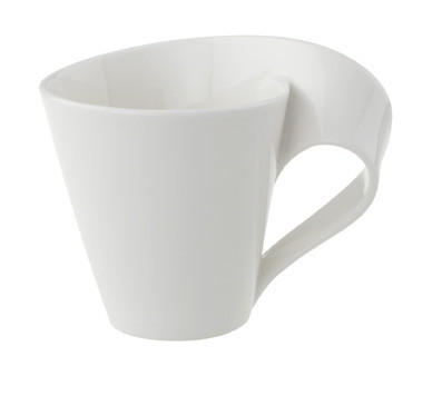 KAFFEETASSE New Wave - Weiß, Basics, Keramik (0,2l) - Villeroy & Boch