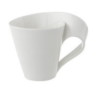 KAFFEETASSE New Wave 200 ml  - Weiß, Basics, Keramik (0,2l) - Villeroy & Boch