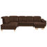 WOHNLANDSCHAFT in Textil Braun - Eichefarben/Beige, Natur, Textil (243/342/185cm) - Voleo WOHNLANDSCHAFT in Textil Braun - Eichefarben/Beige, Natur, Textil (243/342/185cm) - Voleo