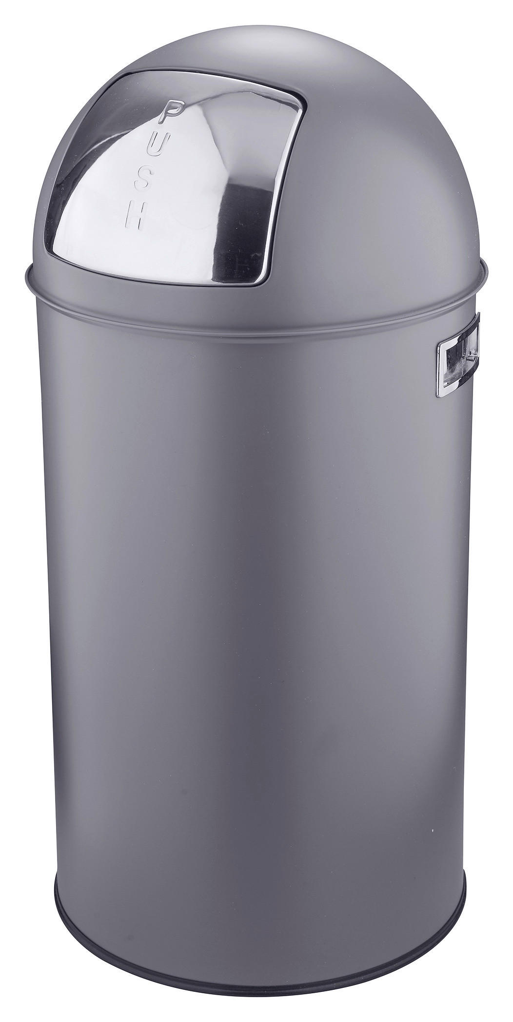 ABFALLEIMER 50 L  - Grau, KONVENTIONELL, Metall (34/74cm) - P & B