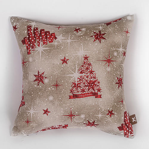 DEKORATIVNA JASTUČNICA 40/40 cm Chris Feeling - višebojna/bež, Konvencionalno, tekstil (40/40cm) - X-Mas