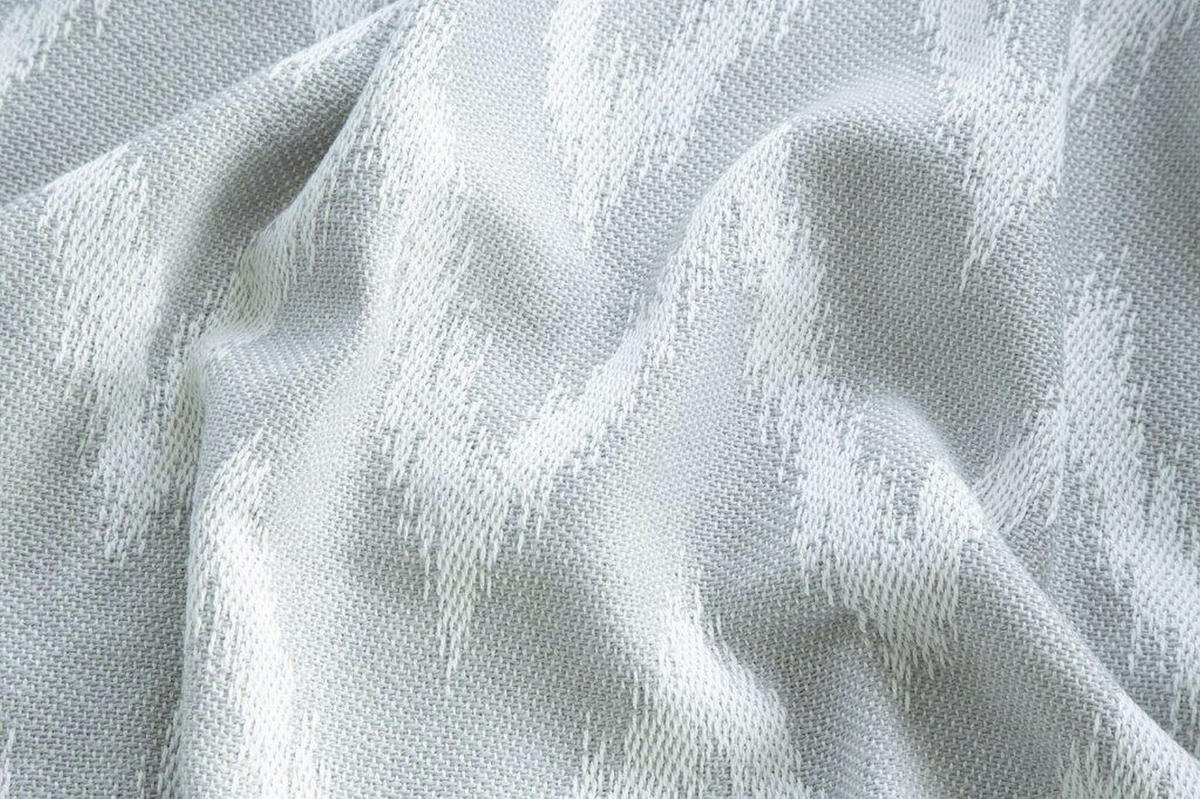 PLÄD 140/180 cm  - ljusgrå/cremefärgad, Klassisk, textil (140/180cm) - Tom Tailor