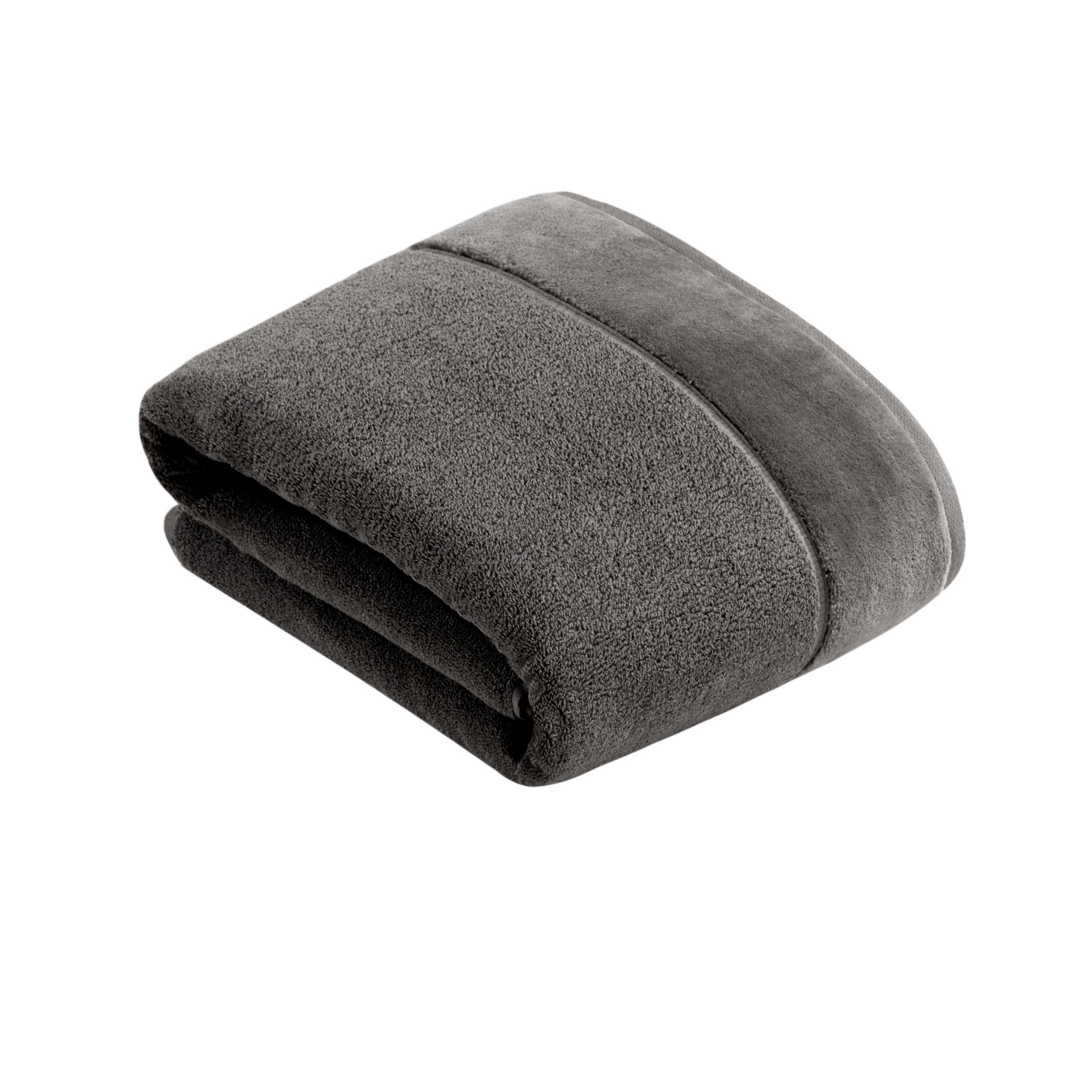Vossen Badetuch Pure Dunkelgrau 100x150 cm