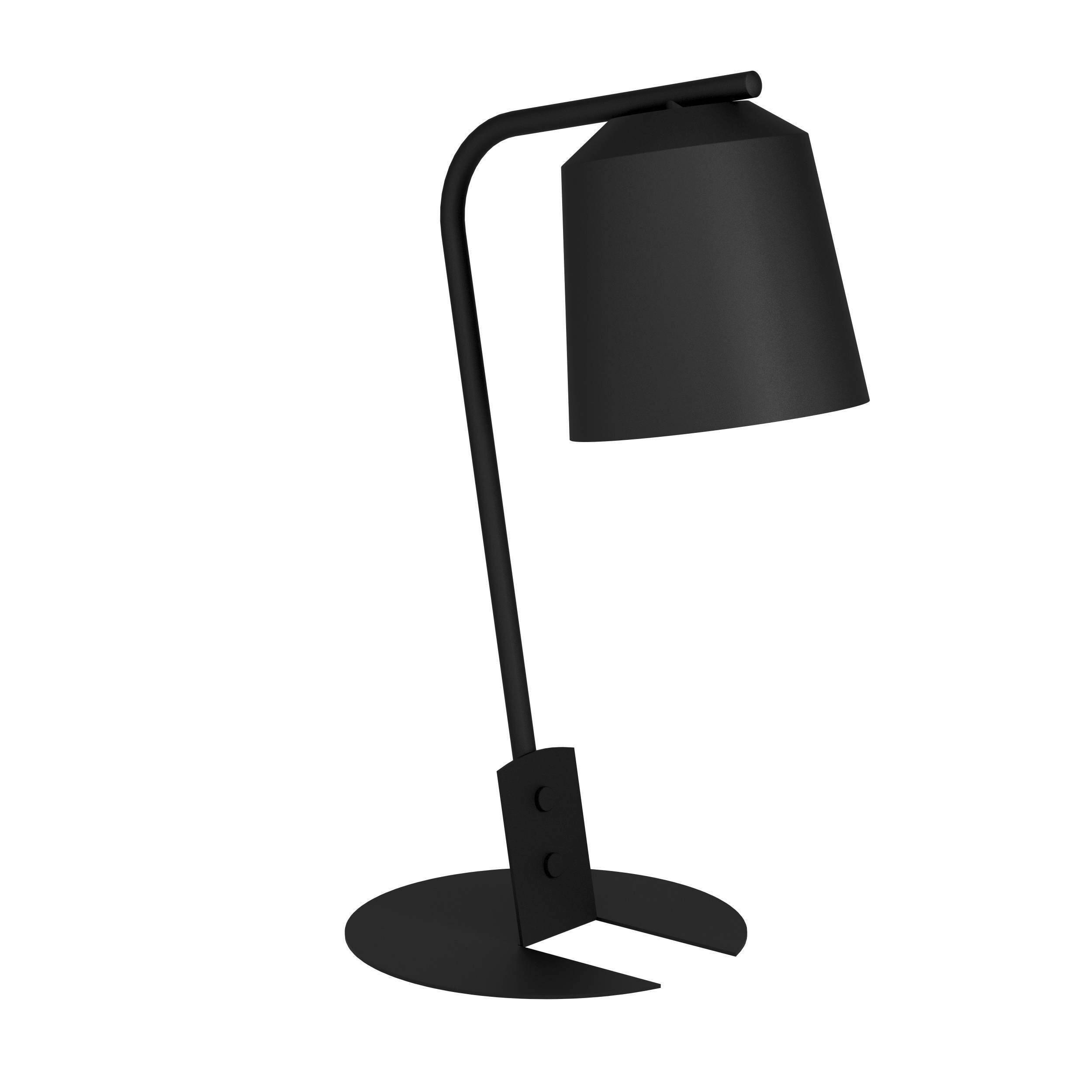 TISCHLEUCHTE Oneda 29/14,5/44,5 cm   - Schwarz/Weiß, Design, Metall (29/14,5/44,5cm) - Eglo