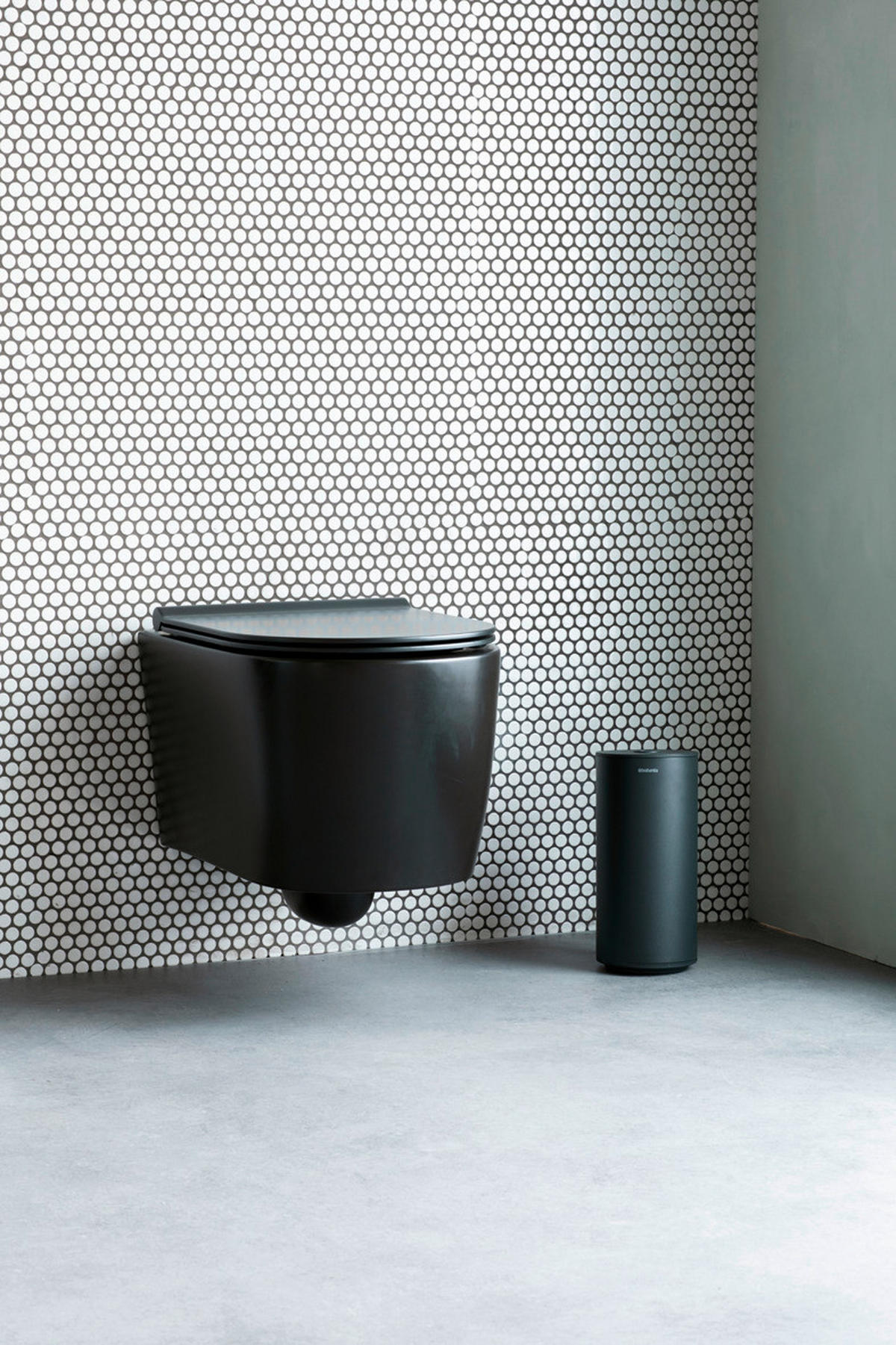 DRŽALO ZA TOALETNI PAPIR - siva, Basics, kovina (13.7/28.9cm) - Brabantia