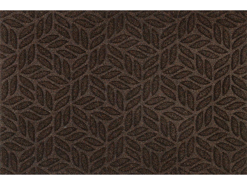FUßMATTE  60/90 cm  Dunkelbraun  - Dunkelbraun, KONVENTIONELL, Kunststoff/Textil (60/90cm) - wash+dry